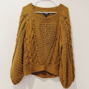 express chenille sweater